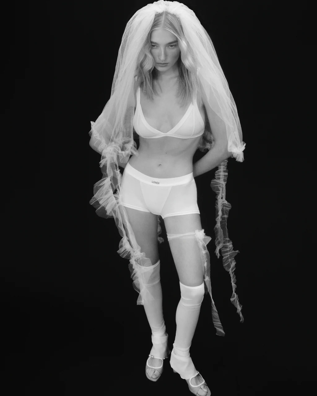 Soft Boyshorts in White - Image 5